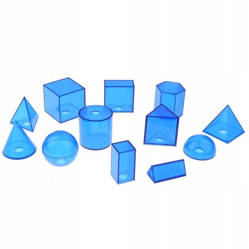 12 3D-геометрических фигур для изучения математики и
