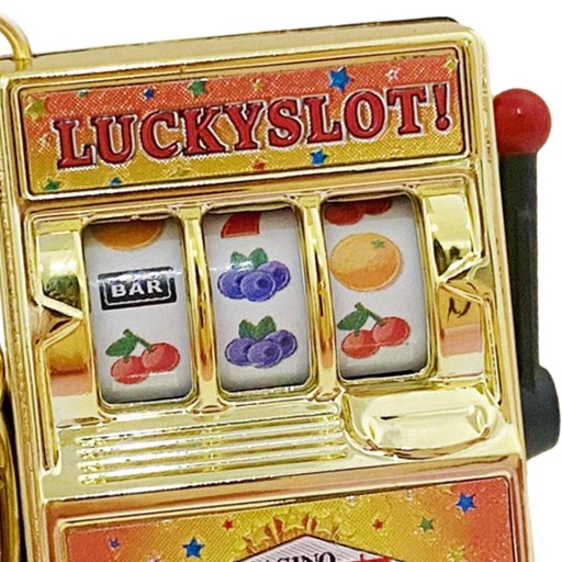 Банк игровых автоматов Lucky с вращающимся барабаном. Компактный фруктовый игровой автомат Slo.