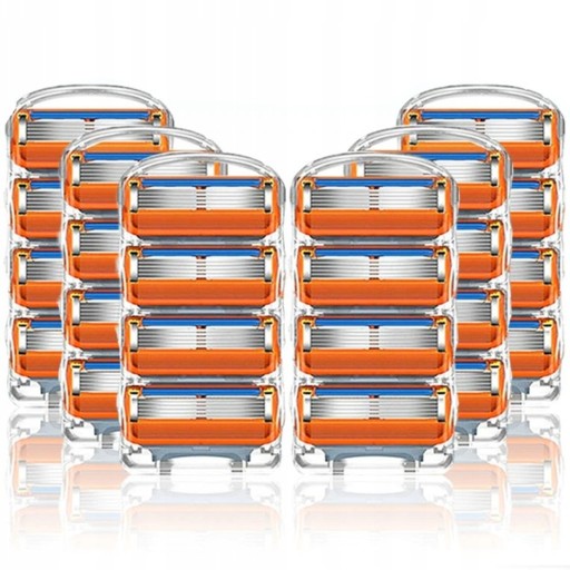 ЗАМЕННЫЕ ВСТАВКИ ДЛЯ ЛЕЗВИЙ GILLETTE FUSION 5, 20 ШТ.