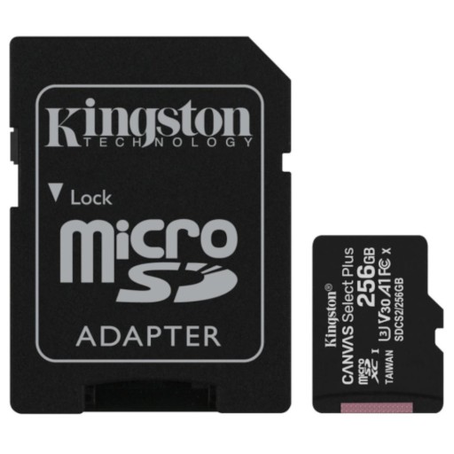 Карта microSD SDCS2 Kingston 256 ГБ