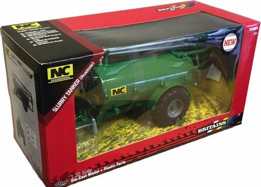 Прицеп для навозной жижи TOMY Britains серебристый 43238