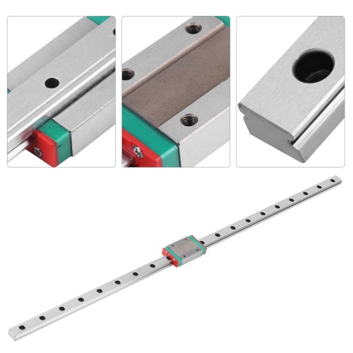 ЛИНЕЙНАЯ НАПРАВЛЯЮЩАЯ MGN12H500MM ТЕЛЕЖКА MGN12