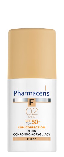 Pharmaceris F, Защитно-корректирующая жидкость 02 Песок, SPF 50, 30 мл