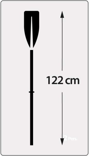 Весла для понтонов Intex 122 см.