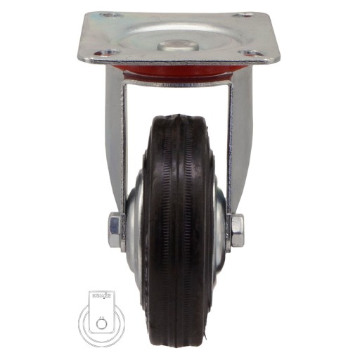 НАБОР ИЗ 4 ШТ. Полочная тележка WHEELS fi 100 1STGU100