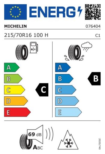 4x ШИНЫ Michelin CrossClimate SUV 215/70R16 100H