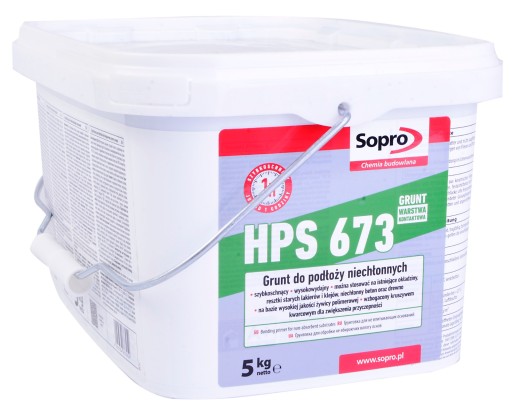 SOPRO HPS-673 грунтовка для невпитывающих оснований 5 кг