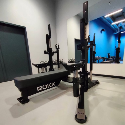 Скамья для тяжелого пауэрлифтинга ROKK RPT-0129