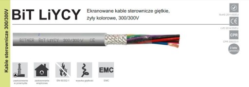 BiT LiYCY кабель управления экраном 2х0,5 1м