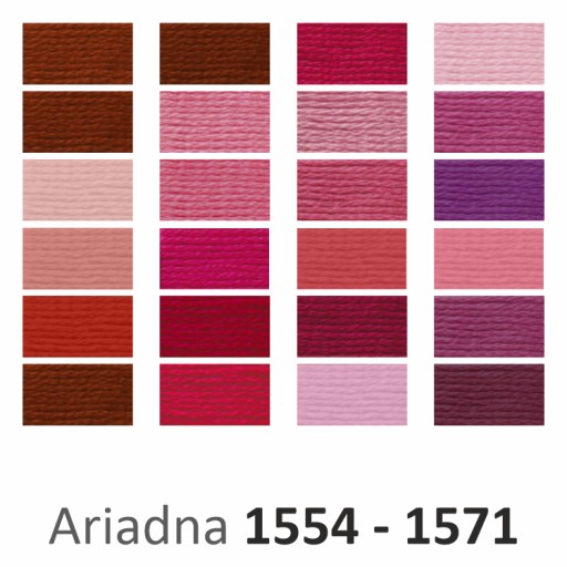 Mulina ARIADNA 1562 żurawinowy