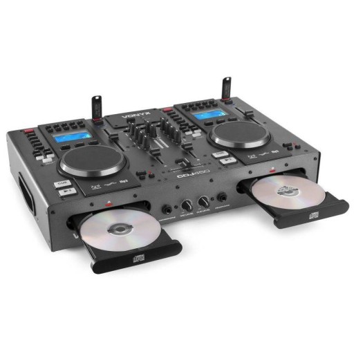 Vonyx CDJ450 двойной CD-плеер MP3 USB BT-микшер