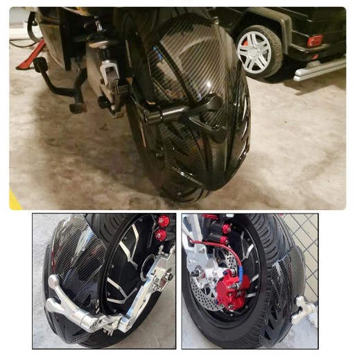 Błotnik tylny motocykla Regulowany ochraniacz ze