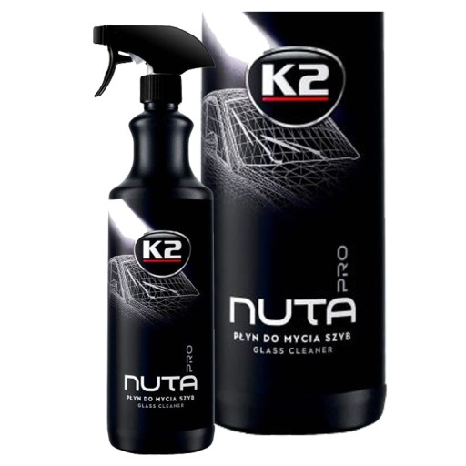 K2 NUTA PRO СТЕКЛА, ЗЕРКАЛА, ЖИДКОСТЬ ДЛЯ ЧИСТЕНИЯ ОКОН 1Л