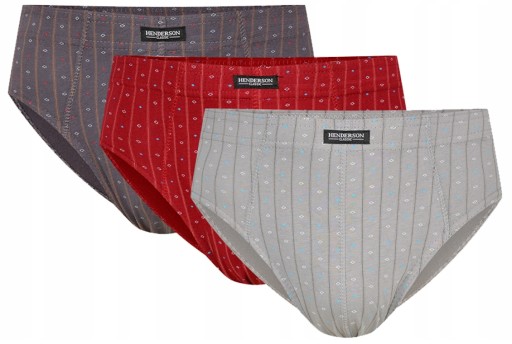 ТРУСЫ HENDERSON МУЖСКИЕ, ХЛОПОК 1446, 6 ШТ. МИКС XXL