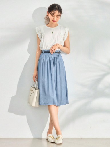 SHEIN DAZY СИНАЯ ЮБКА С ПРАВИЛАМИ XL 40680