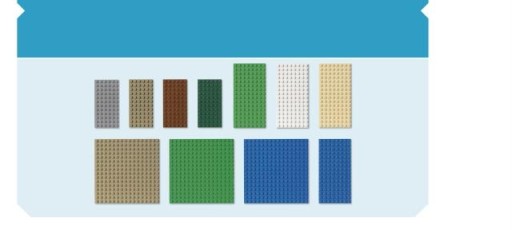 LEGO Education System Маленькие строительные плитки 9388