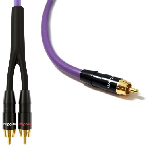 Melodika MDSWY50 Przewód Subwooferowy - 5.0m
