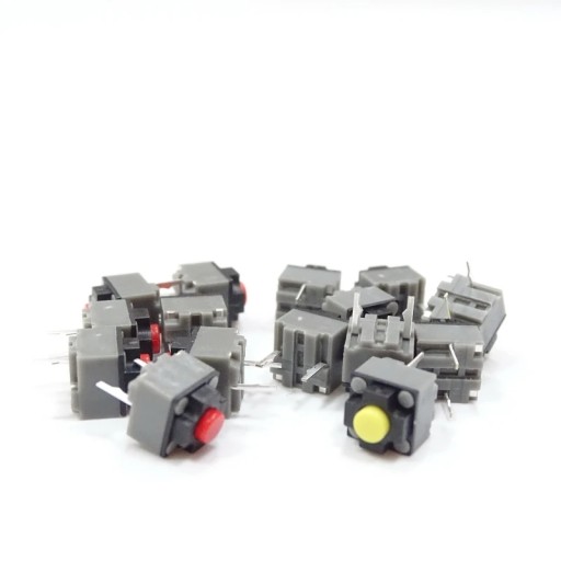 5PCS Kailh Mute Button 6x6x7.3 Silent Mouse Button Micro 6x6x7.3mm J60A