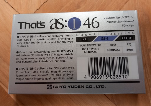 Кассета «ТОТ КАК I 46»