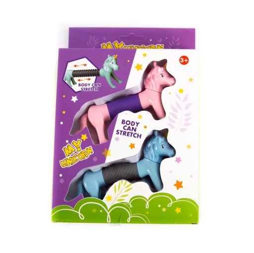 ПОДВИЖНАЯ ФИГУРКА ЕДИНОРОГА POP TUBE SENSORY