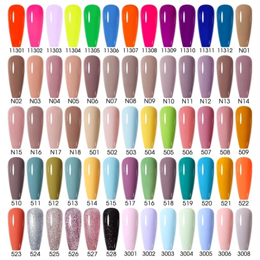 NAILCO 15 мл прозрачный нюдовый цветной желейный гель-лак для ногтей розовый красный Na