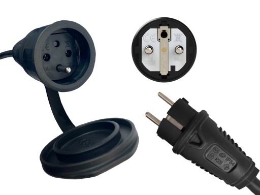 Przedłużacz guma neoprenowa H07RN-F 3x1,5 OnPD 5m