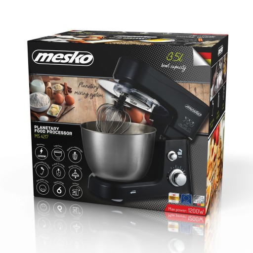 ROBOT KUCHENNY PLANETARNY MIKSER XL 1200W MISA 3.5