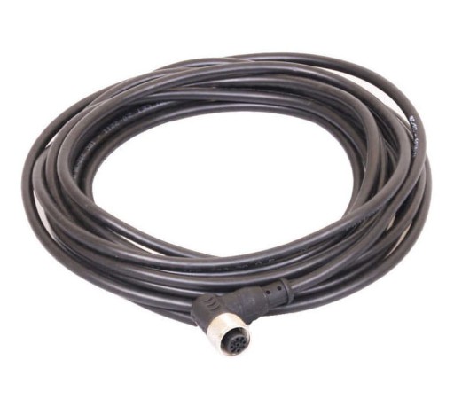 8-контактная угловая розетка M12, 5 м — N12FA8E25ZS
