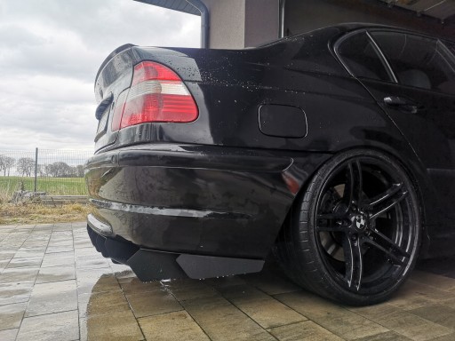 BMW E46 седан купе туринг М-пакет, диффузор