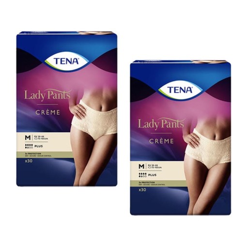 Нижнее белье TENA Lady Pants Plus Creme M 30 шт. х 2 упаковки