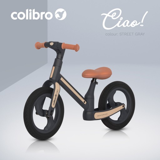 Складной беговел Colibro Ciao Street Grey