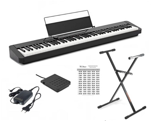 Casio PX-S1100 BK Цифровое пианино + ПОДСТАВКА + АКОРД
