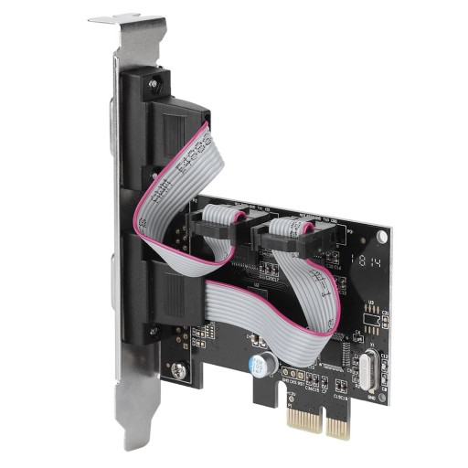 2-portowy konwerter portu szeregowego pci-e na rs232 Adapter kontrolera pci express