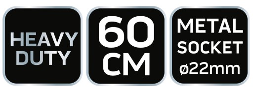 Щетка для улицы 60 см с металлической ручкой. ПРО