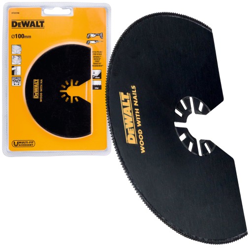 DEWALT DT20708 ПОЛУКРУГЛЫЙ ПОЛОТНО ДЛЯ МУЛЬТИ-ИНСТРУМЕНТА