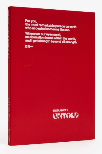 ROMANCE UNTOLD ENHYPEN компакт-диск