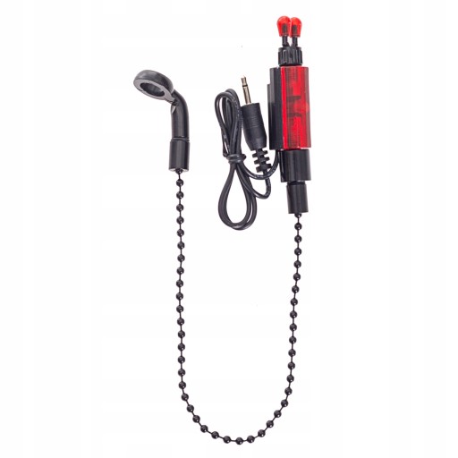 ZESTAW WĘDKARSKI 2X SYGNALIZATOR BRAŃ FEEDER LED GRUNTOWY+2X HANGER LEAD