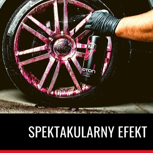 K2 Roton PRO 1L Płyn Do Mycia i Czyszczenia Felg Żel Krwawa Felga