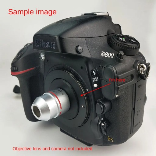 Объектив микроскопа адаптера RMS для микроскопа камеры NIKON AI DSLR SLR Acc