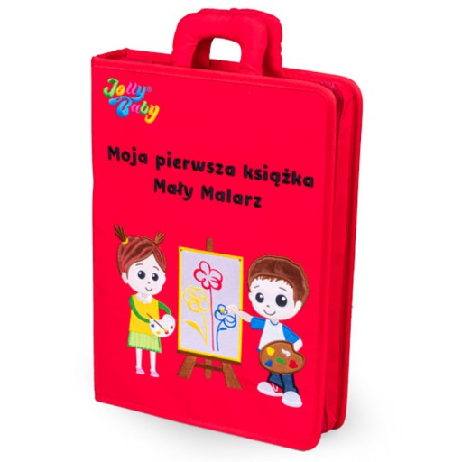 JOLLY BABY MOJA PIERWSZA KSIĄŻECZKA MAŁY MALARZ