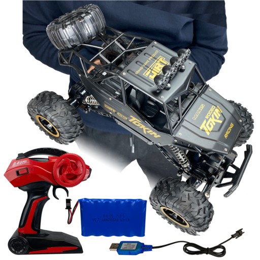 RC CAR MONSTER TRUCK НА ДИСТАНЦИОННОМ УПРАВЛЕНИИ ВНЕДОРОЖНИК АККУМУЛЯТОР