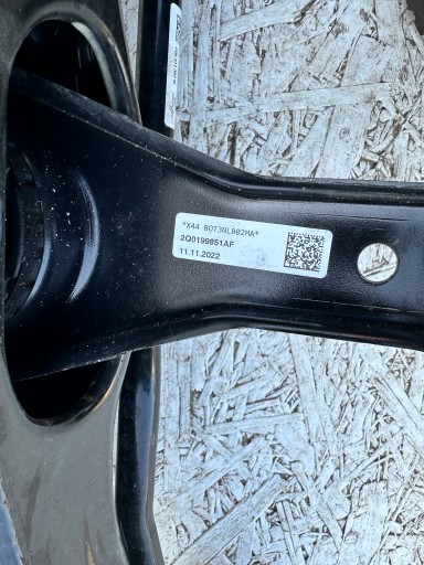 ПЕРЕДНЯЯ КОЛЯСКА FABIA IV POLO T-CROSS 2Q0199315B 2Q0411303M 2Q0199851AF