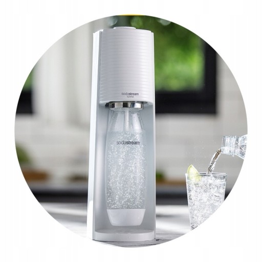 САТУРАТОР ВОДЫ SODA STREAM TERRA WHITE + БУТЫЛКА
