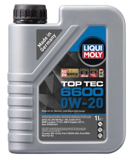 МАСЛО 0W-20 TOP TEC 6600 5л