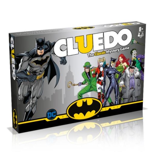 Cluedo Batman TOWARZYSKA GRA dla Chłopca Planszowa