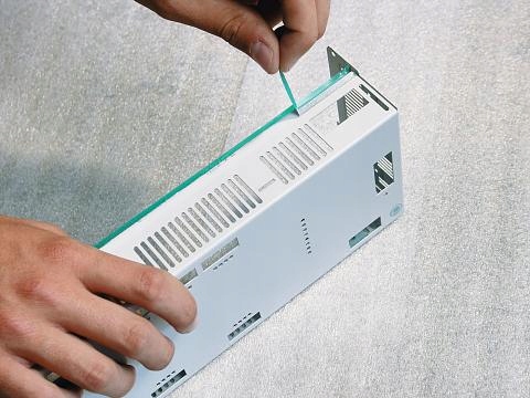 TESA 50600 Лента полиэфирная зеленая 9ммх66м