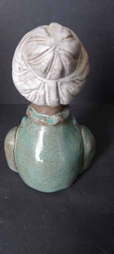 Figurka Dama Vallis Keramik lata 70 te vintage design
