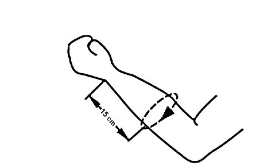 ORTEZA RĘKI Z SZYNĄ STABILZATOR NADGARSTKA E03