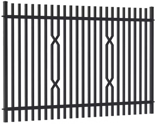 Два -личные входные затворы Скалы BR.25.2.2 RAL 120x300 см