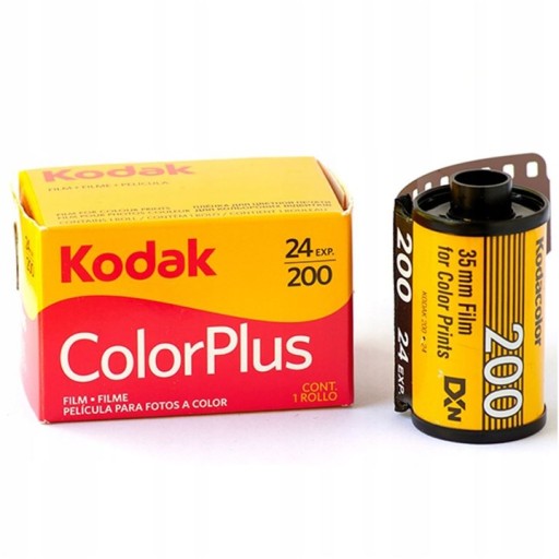 Пленка Kodak Colorplus 200/24, пленка 24, негатив 200